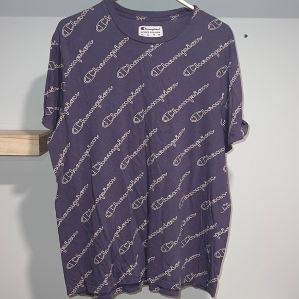Champion purple‎ T-shirt